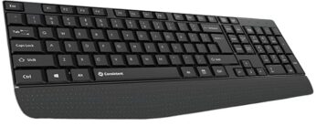 Consistent Classic Gold Wired Keyboard (SK102) Adjustable DPI(Black)