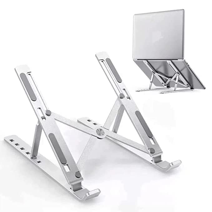 FreshDcart FDC287 Foldable Laptop Stand Aluminum Laptop Stand