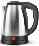Longway Kestro 2 Liter Electric Kettle (Black & Silver, 1500 Watt)