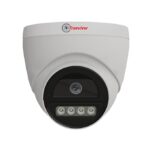 Trueview 2MP Dual Light HD Dome Wired CCTV Camera with Built-in Mic | Works with DVR (TVI/AHD/CVI/CVBS) | All Time Color Vision, 3.6mm Lens, 20M IR, 15M White LED | H.265 Compression