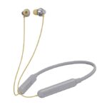 ZEBRONICS Jumbo LITE with 70 Hours Backup, Bluetooth v5.2 Wireless Neckband Type C (Grey)