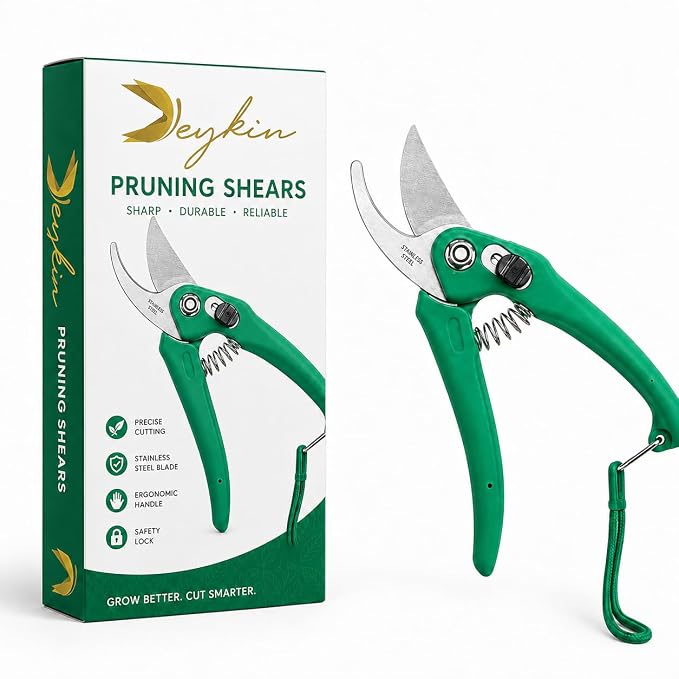 Hand Pruner Cutter 1 Pc, Heavy Duty Gardening Tools Grass Cutter