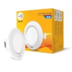 Wipro 8w downlighter Junction Box, Coolwhite (Pack of 1)