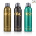Nike Woman Deodorant Spray Pack of 3 – Honey, Oud & Musk 200ml each