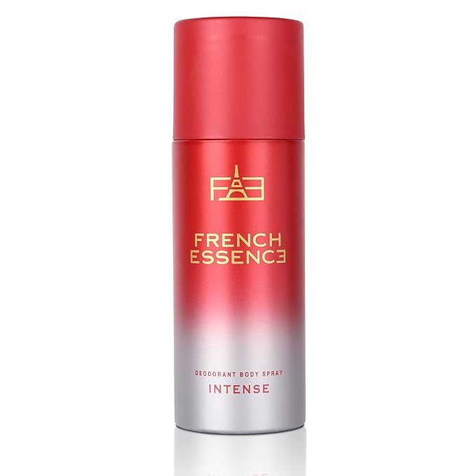 French Essence Intense | Deodorant for Men | Body Spray | Long Lasting Scent 150ml Each Pack of