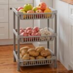 HomeWiz Kitchen Rack 3- Layer-Durable Kitchen Stand