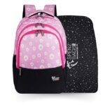 Flamingo School & College Bag for girls & Women with a RAIN COVER
