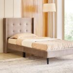 Home Centre | Helios Bravo Betty Single Bed | Engineered Wood | Brown | 1 Year Warranty