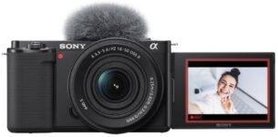 SONY ZV-E10K/BQ IN5 Mirrorless Camera Body with SELP16502 mm Lens
