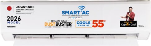 Panasonic 2026 Model 1.5 Ton 4 Star Split Inverter with Wi-fi Smart AC