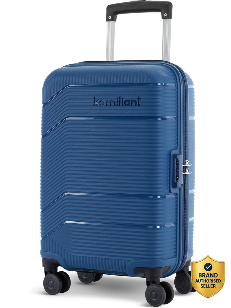 KAMILIANT Small Cabin Suitcase (55 cm) 8 Wheels ARMOR blue