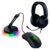 Razer Game On Bundle Gaming Combo with DeathAdder Essential Wired Mouse, Kraken X Lite Lightweight Gaming Headset, Mouse Bungee V3 Chroma