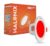 Halonix Polycarbonate 5.5W Red Kornet Junction Box led Downlighter|Cut Out- 3 inch, Dia- 4.13, Height- 1.96 inch||Downlighter for Home, Shop and Office|Pack of 1, Red.